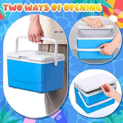 Nuogo 5 L/5.3QT Insulated Ice Bucket with Lid and Scoop Ice Container for Party Double Walled Wine Bucket Chiller Storage Bin for Ice Beer Champagne Beverage Tub for Kitchen Bar Outdoor Picnic Camping