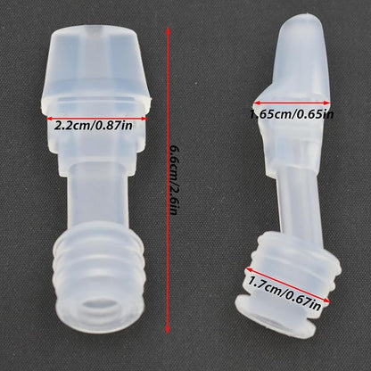 3 Pack Silicone Bite Valve Replacement for Contigo Water Bottles,Multi-Pack Water Bottle Mouthpiece Repalcement Compatible with Contigo Water Bottles Bite Valve,Without cup cap