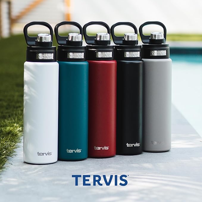 Tervis NFL Miami Dolphins-All in Water, 24oz Wide Mouth Bottle, Stainless Steel