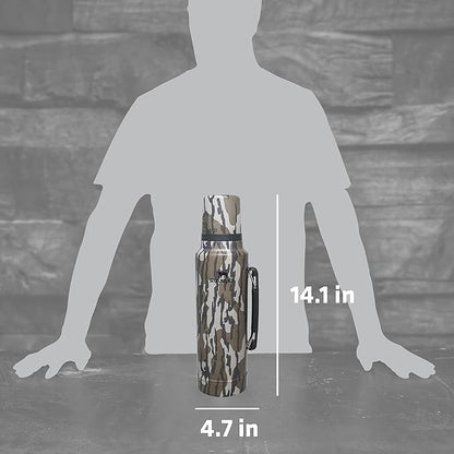 Stanley Classic Vacuum Insulated Wide Mouth Bottle -BPA-Free 18/8 Stainless Steel Thermos for Cold & Hot Beverages