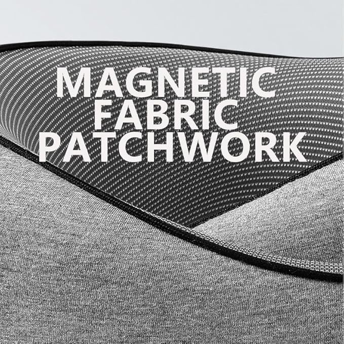 2024 Memory Foam Neck Pillow 360 Degree Neck Support Travel Pillows for Airplanes and Long Flight Travel Neck Pillow (Pink)