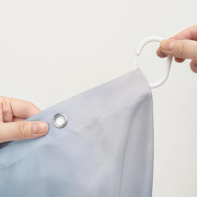 AILONEN 3D Cat Shower Curtain,Cartoon Funny Kitten Shower Curtain Set for Kids Boys Girls,Cat Lovers Animal Shower Curtain with Hooks for Bathroom,48" W*72" H