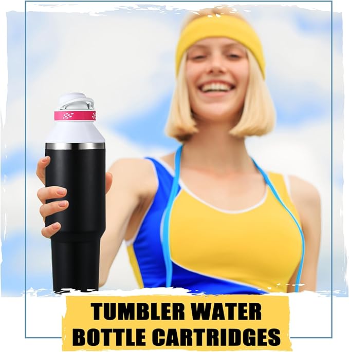 Water Bottle Adapter Compatible with 40 oz Stanley Leakproof Cup Lid Compatible with Stanley, Black, Cup Not Included