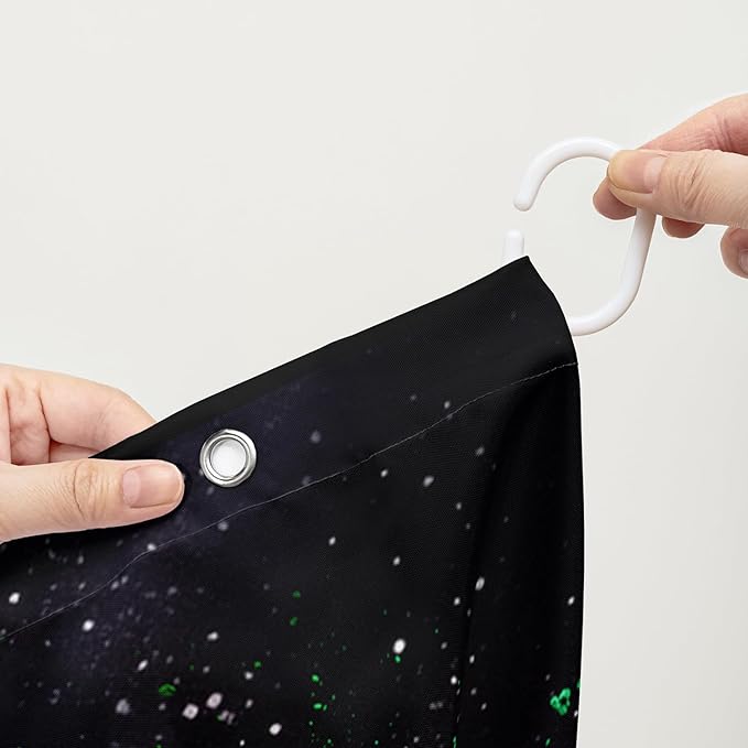 AILONEN Butterfly Shower Curtain for Bathroom, Rainbow Butterfly Bath Curtain,Modern 3D Printed Waterproof Tie Dye Shower Curtain with 12 Plastic Hooks (Kids/Girls/Women/Teen/) 72" W*78" H