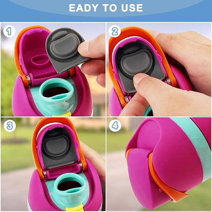 6Pcs Replacement Stopper Compatible with Owala FreeSip 24oz 32oz,Water Bottle Top Lid Silicone Seals for Owala 19/24/32/40oz Bottle Cap,BPA-Free Lid Stopper Gasket for Owala Rubber Seal Replacement