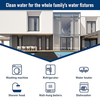 AP917HD-S Water Filter, Compatible with Aqua-Pure® AP917HD-S Whole House Sediment/CTO Filter Cartridge for 3M® Aqua-Pure® AP904 System, W/Scale Inhibitor (1 Pack)