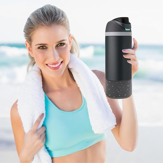 2PCS Silicone Water Bottle Boot for Owala 24oz 32oz 40oz,Anti-Slip Protective Sleeve Bottom Bumper Protector for FreeSip, Twist, and Flip Water Bottles