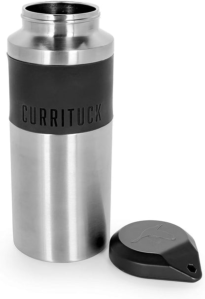 Camco 51986 24 oz Currituck SS Bottle (24oz, Wide Mouth, Stainless Steel)