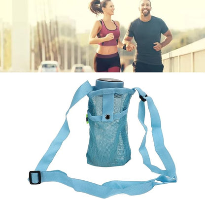 3PCS Water Bottle Holder, Water Bottle Carrier with Adjustable Shoulder Strap Bag Sling Sleeve for Sports Hiking Camping Walking