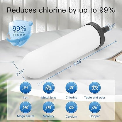 7" Ceramic Filter, Replacement Filters for ProOne® G2.0 Filters, ProOne® Big+ or Big II Countertop Gravity Water Filter System and FACHIOO King Tank Series(Pack of 2)