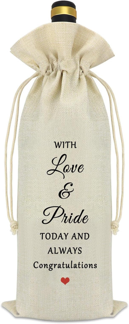 Graduation Gifts for Her Him Class Of 2024 Graduation Decorative Wine Bag for Women Men Masters Degree College High School Graduation Gifts Congratulation Gifts for Daughter Son Graduate Souvenir Gift