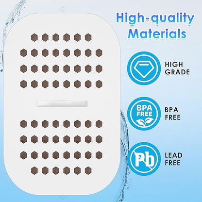 5 Pack Water Pitcher Dispenser Filter Replacement, Compatible with Nakii Filter Pitcher NFP-100, Reduces Chlorine, Sediment, Color and Odor, Replacement Filters for Pitcher