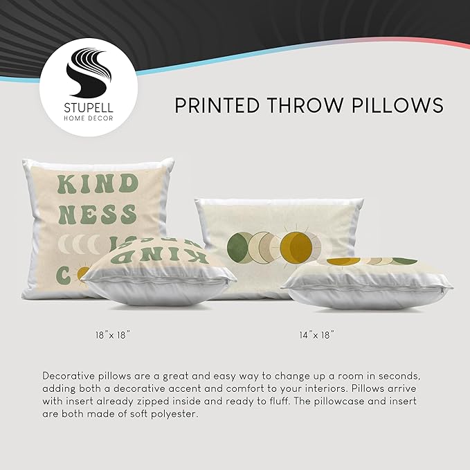 Stupell Industries Splashing Baby Cow Indoor Printed Throw Pillow, 18 x 18, Blue