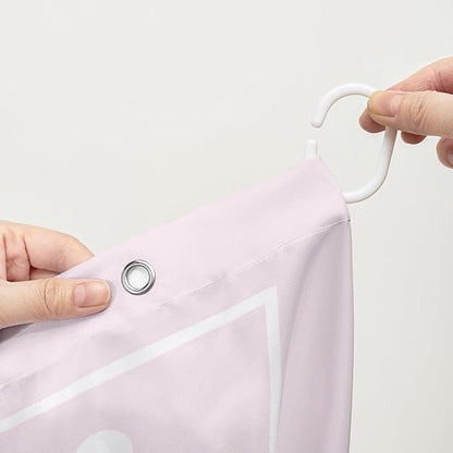 AILONEN Cute Llama Kids Shower Curtain for Girls,Happy Llama in Sky Clouds Print Bath Curtain 48" W*72" H,Kawaii Kids Bathroom Curtain Polyester Waterproof Girls Bathroom Curtain with 12 Hooks