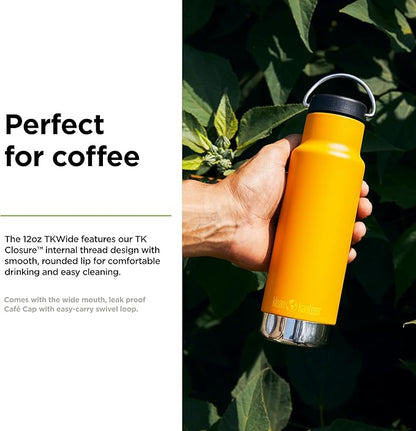 Klean Kanteen TK Wide 12 Oz Marigold