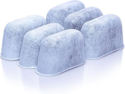 6 Water Filters for Cuisinart Coffee Makers - Fits all Cuisinart Coffee Brewers - Replacement Charcoal Water Filters for Cuisinart