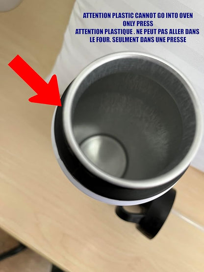 Aluminum 20oz White Sublimation Lightweight Water Bottle Blank, with Foldable Straw Lid and Handle, High-Grade Coating, Personalized Reinforced Packaging (6 Pack)