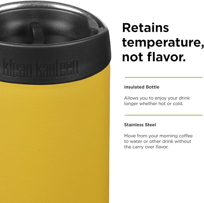 Klean Kanteen TK Wide 12 Oz Marigold