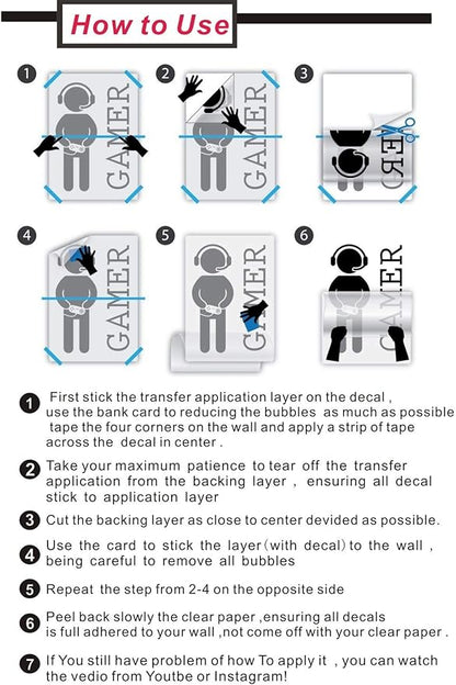 Dance Wall Decor for Girl Room Art Dancer Born to Dance Bedroom Wall Sticker Living Room Wall Decoration Kids Room Wall Decal AFN59 (Black)