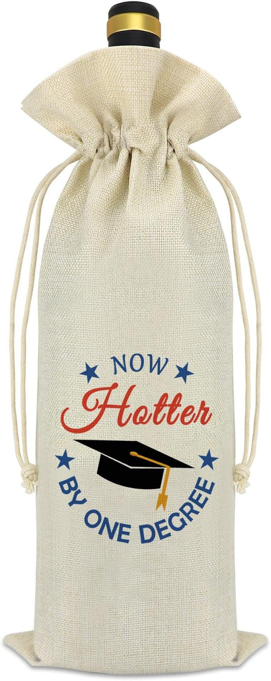 Graduation Gifts for Women Men Wine Bag 2024 Funny Graduation Gifts for Her Him Medical Nurse School Students Motivational Gifts Graduation Gifts for Nephew Niece Brother Sister Son Daughter