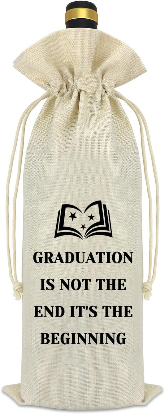 2024 Graduation Gifts for Him Her Wine Bag Class of 2024 Graduation Gifts Inspirational Gifts for Graduate Congratulations Graduate Gift for Women Men Graduation Birthday Gifts for Son Daughter Friend