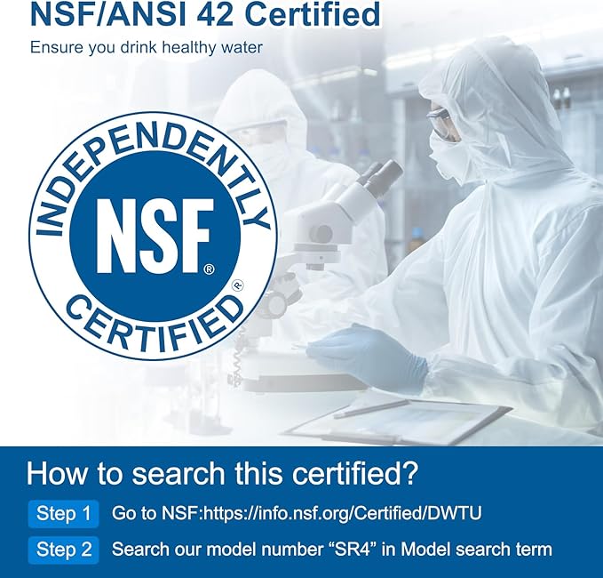 4396841 Refrigerator Water Filter Compatible with EDR3RXD1, Filter 3, 4396841, 4396710, 46-9083,46-9030, 9030, 9083 (1 Pack)