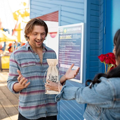 Funny Wine Quotes Wine Bag Wine Tasting Party Supplies for Wine Lovers Women Men Mother Groom Friend Christmas Birthday Wedding Bachelorrette Party Wine Bags