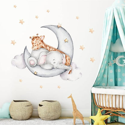 Wall Stickers for Kids Baby Room Decorative Wall Decal Kids Bedroom Wall Stickers, Peel and Stick Removable Wall Decors for Daycare, Boy Room, Girl Room, Nursery, Baby Room, Playroom