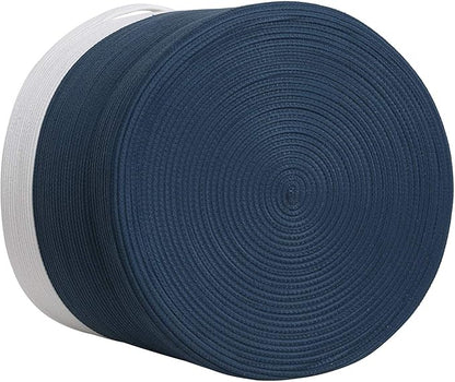 22" x 22" x 16" Mega Size Extra Large Storage Basket, Cotton Rope Storage Baskets, Woven Laundry Hamper, Cloth Storage Bin, for Clothes Towel Blanket Basket in Living Room, Dark Blue