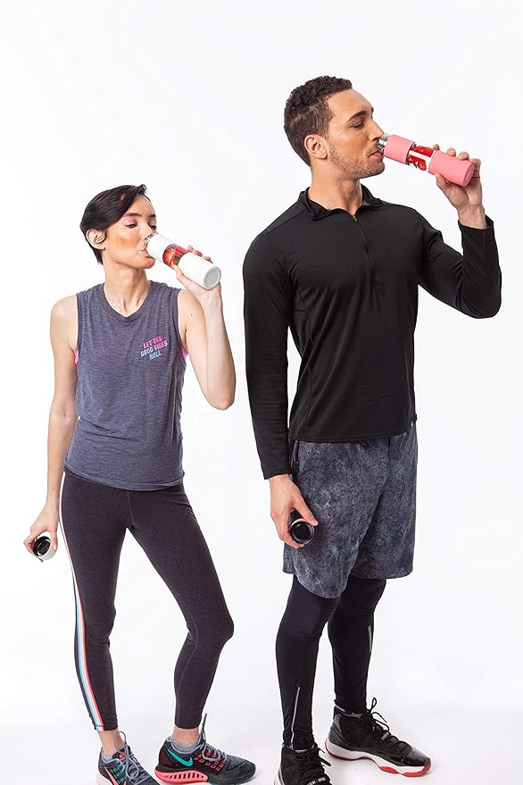 asobu Flavor U See a Stainless Steel Fruit Infuser Slim and Classy Water Bottle 16 ounce Bpa Free - (Pink)