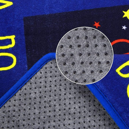 Baby Play Mat Solar System Learning Rug Kids Rug ABC Alphabet Educational Area Rugs for Classroom Kids Room Baby Playroom Mat Kids Foam Rug Playtime Activity Mat for Toddler 4 x 4
