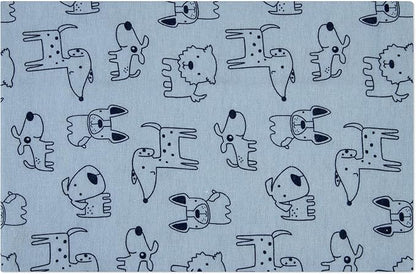 4-Pack Unisex Baby Cotton Flannel Receiving Blankets, One Size Newborn Swaddle Blankets (30 x 30)