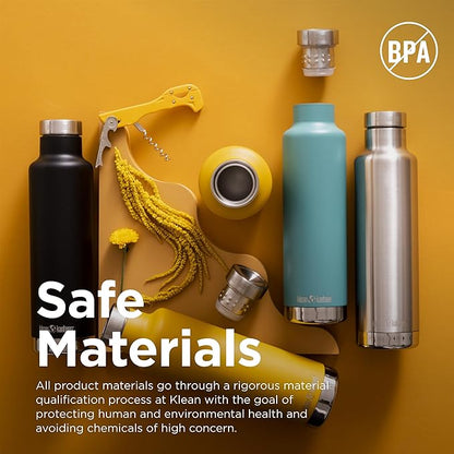 Klean Kanteen Insulated Pour Through - 25 oz - Brushed Stainless