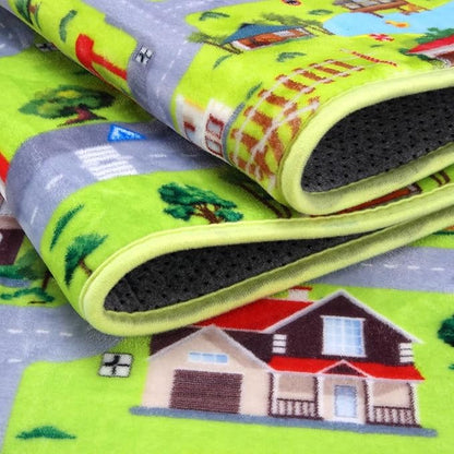 Kids Rug 3x5 Rug Baby Floor Mat Kids Educational Rug Area Rug for Classroom Play Mats for Babies and Toddlers Nursery Rug Kids Room Rugs for Bedroom Carpet Car Rug