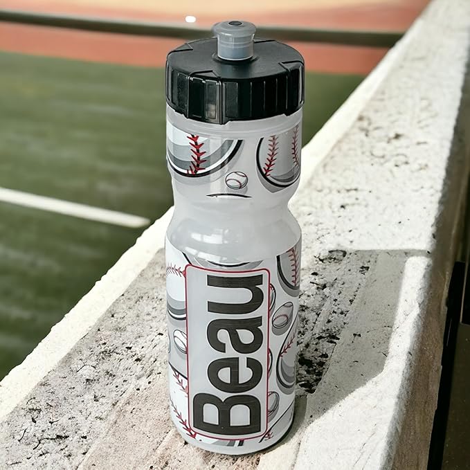 50 Strong Kids Water Bottle | 22 oz. BPA- Free Sports Squeeze Water Bottles with Pull Top Cap |Perfect Water Bottle for School | Reusable & Durable for Boys & Girls | Made in USA