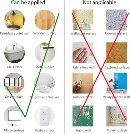 DIY Oil Painting Brushstroke Wall Decal for Kids - Creative Brushstroke Wall Sticker | Removable, Waterproof, and Easy Peel and Stick | Perfect for Kids, Baby Room, Classroom, Living Room,