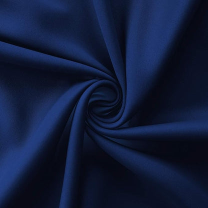 72 Inch Length Navy Blue Curtains for Bedroom 2 Panels Kids Blackout Thermal Insulated Grommet Drapes for Living Room Toddler Boys Decor 72 Inches Long