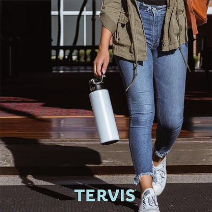 Tervis NFL Minnesota Vikings-All in Water, 40oz Wide Mouth Bottle, Stainless Steel