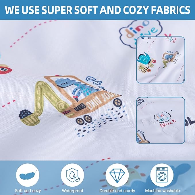 FUNSTAR Airplane seat Extender for Kids, Toddler Airplane Bed with Blanket, Baby Airplane Travel Essentials, Baby Portable Airplane Bed Footrest for Flight - Toddler Airplane Travel Essentials(White)