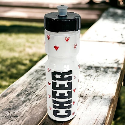 50 Strong Kids Water Bottle | 22 oz. BPA- Free Sports Squeeze Water Bottles with Pull Top Cap |Perfect Water Bottle for School | Reusable & Durable for Boys & Girls | Made in USA