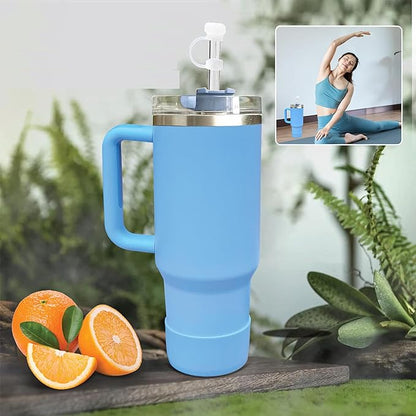 Silicone Spill Stopper Set of 3, Compatible with Stanley Cup 2.0 40oz/30oz, Proof Stopper For Stanley,Tumbler Accessories, Including 2 Straw Cover Caps, 2 Square Spill Stoppers, 2 Round Leak Stopper