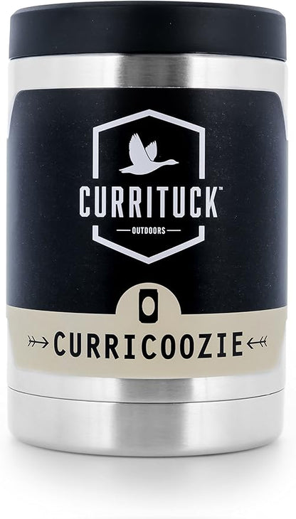 Camco Currituck Stainless Steel Can Holder- Holds 12 oz Drink Cans and Glass Bottles and Much More, Won't Condensate (51863)