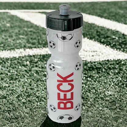50 Strong Kids Water Bottle | 22 oz. BPA- Free Sports Squeeze Water Bottles with Pull Top Cap |Perfect Water Bottle for School | Reusable & Durable for Boys & Girls | Made in USA