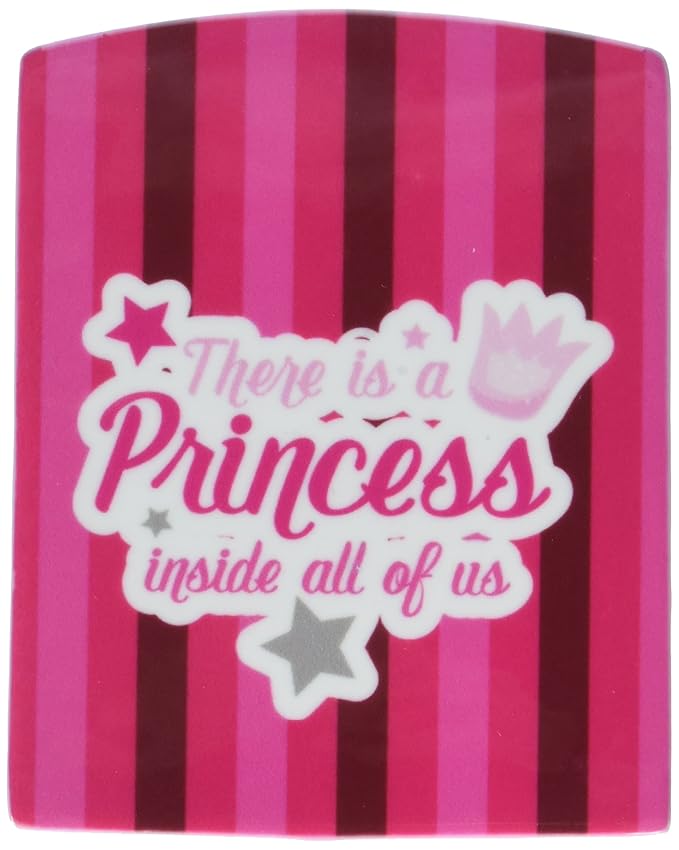 Caroline's Treasures BB9006CNL There is a Princess iside All of us Ceramic Night Light Compact, UL-Certified, Ideal for Bedroom, Bathroom, Nursery, Hallway, Kitchen, 6x4x3, Multicolor
