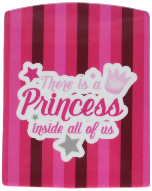 Caroline's Treasures BB9006CNL There is a Princess iside All of us Ceramic Night Light Compact, UL-Certified, Ideal for Bedroom, Bathroom, Nursery, Hallway, Kitchen, 6x4x3, Multicolor
