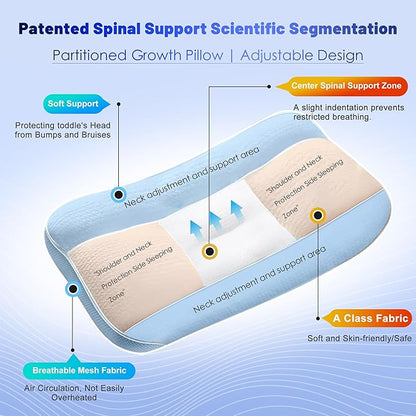 Toddler Pillow for Sleeping 1-3 Year Old