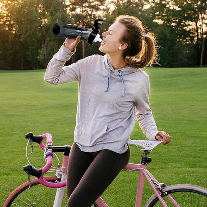 Air Water bottle, Transparent Air Water Bottle with 3 Flavor Pods, 650ml Scent Sports Water Bottle Starter Set with Flavour Pods, 0 Sugar No BPA for Schools, Adults, Outdoor Sports