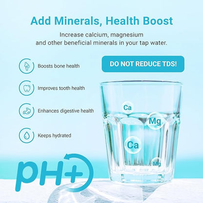 AQUA CREST Alkaline Water Filters Increase PH, 𝐍𝐎𝐓 𝐑𝐞𝐝𝐮𝐜𝐞 𝐓𝐃𝐒, Replacement for Zero Filter Pitchers and Dispensers, 6-Stage Filters Reduce Chlorine, 4-Pack