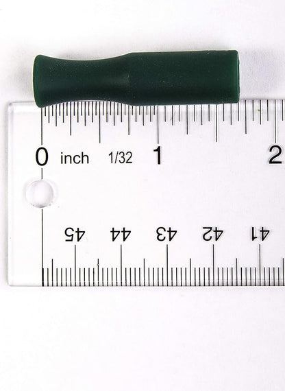 4 Silicone Tips 9mm for 14" Stainless Steel Straws Jumbo Big Gulp 64 oz 100 oz HUGE SUPER LONG Drinking Wide Insulated Whirley Travel Mug FOAM Truck Stop Cup