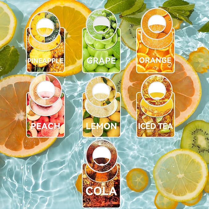 Air Water Bottle with 7Pcs Flavor Pods 26.3Oz Scent Water Bottle Fruit Fragrance Water Bottle,Scent Water Cup,Sports Water Cup Suitable for Outdoor Sports